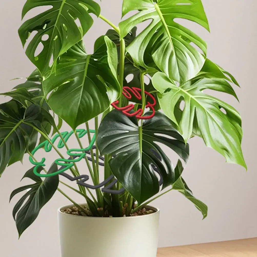

3 Sets Plant Support Stakes Leaves Holder Frame Monstera Trellis StakePropagation Indoor Outdoor Gardening Vine Climb Growth