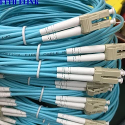 OM3 fiber optic patch cord LC-LC 1-100m Duplex cable 0.2m 0.5m LC optical fibre jumper 20m30m 2.0mm 3.0mm DX FTTH ELINK