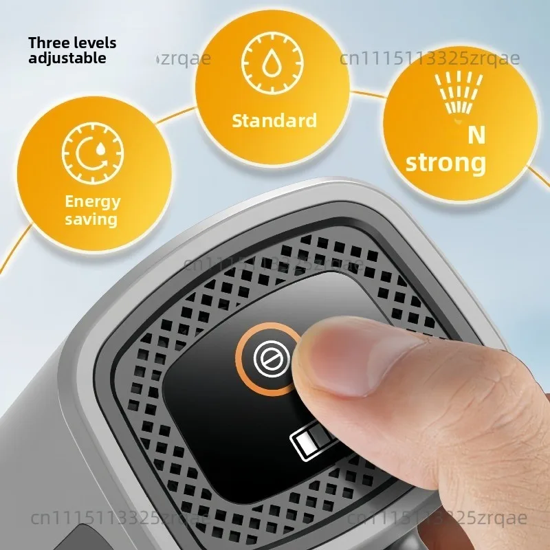 Portable Cordless Folding Car Washer Rechargeable Lithium Battery High Pressure Water Gun Powerful Booster Cleaner for Home