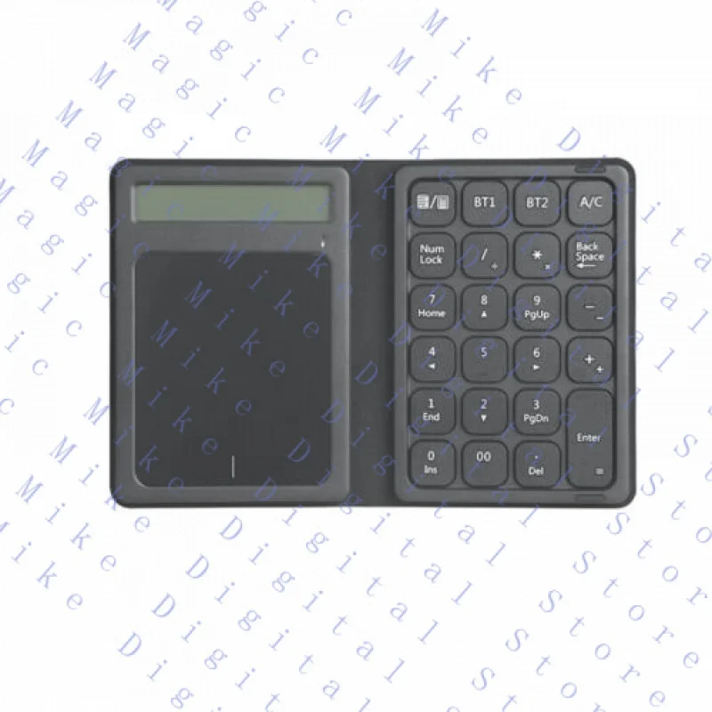 UU Teclado numérico inalámbrico plegable Bluetooth Laptop Multi-Gesture Touchpad Mouse