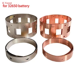 1m 1/2P Screw Hole Pure Copper Strip Nickel Plated Strip 0.2mm Thick for DIY 32650/32700 Lifepo4 Battery Pack Connection