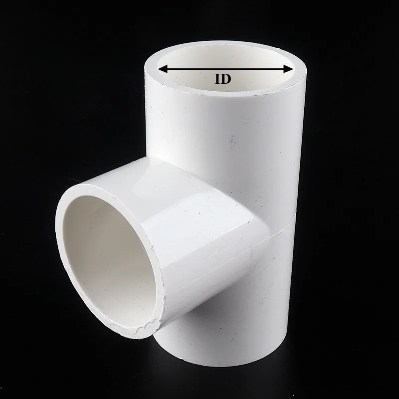 20~50mm Witte PVC Connectoren PVC Buis Directe Bocht T-stuk UPVC Klep 3-weg 4-weg 5-weg 6-weg Aquarium Waterleiding Verbindingen