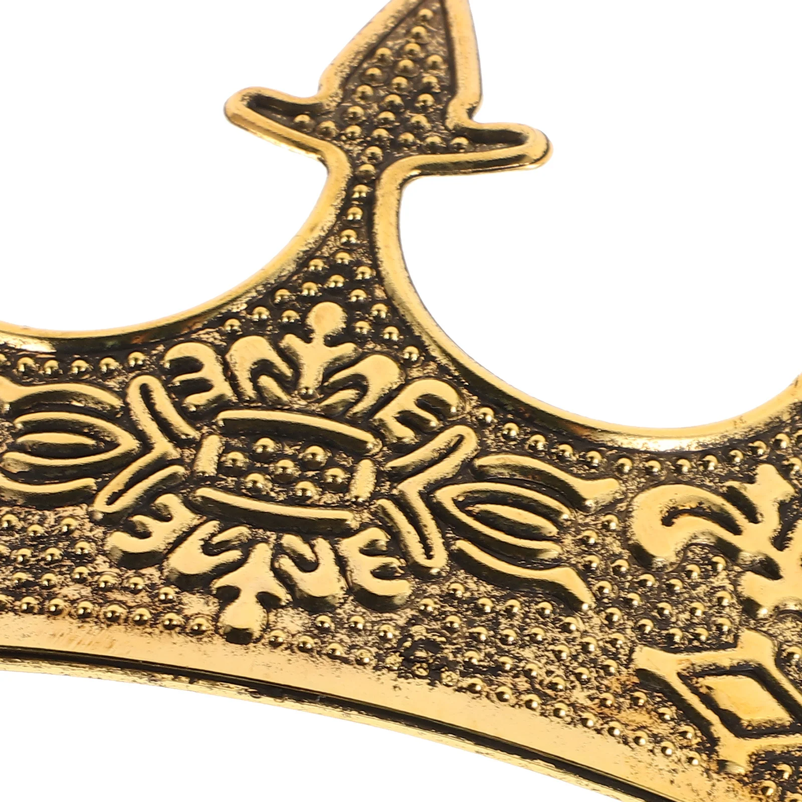 Headband For Men Alloy King Crown Vintage Royal Medieval Costume Accessory Cosplay Prop Wedding Party Performance Prince