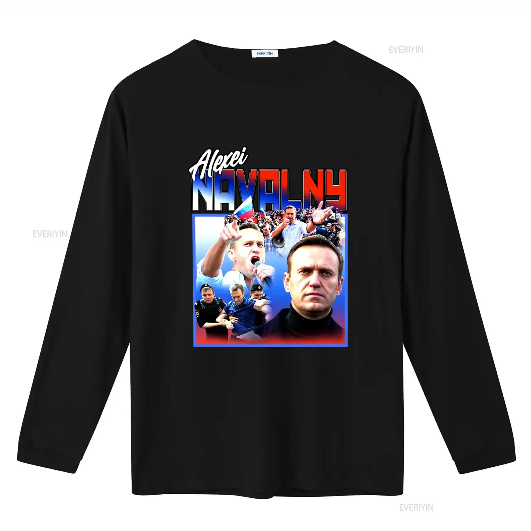 ALEXEI NAVALNY Tribute T Shirt Free Design with Russian Politics Theme Activist Protest  vintage Washed Slightly Casual homme