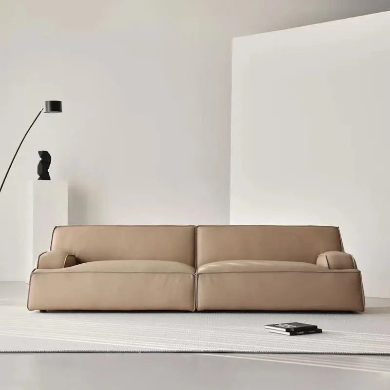 Modern Living Room Sectional Sofa With Soft Sponge Cushions And Fabric Upholstery For Family Seating And Home Lounge Use