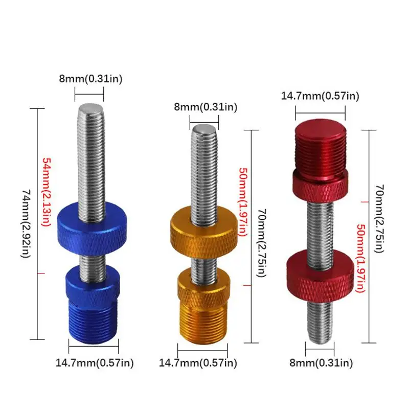 New Bicycle Square Spline Axis BB Bottom Bracket Anti Drop Auxiliary Removal Disassembly Tool Bike Universal Dismantling ToolAcc
