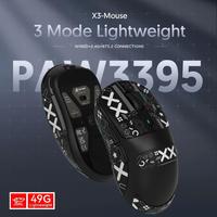 Attack Shark X3 Bluetooth Mouse 2.4G Tri-Mode Connection, PixArt PAW3395 26000dpi, 650IPS,Lightweight Macro Gaming Mouse