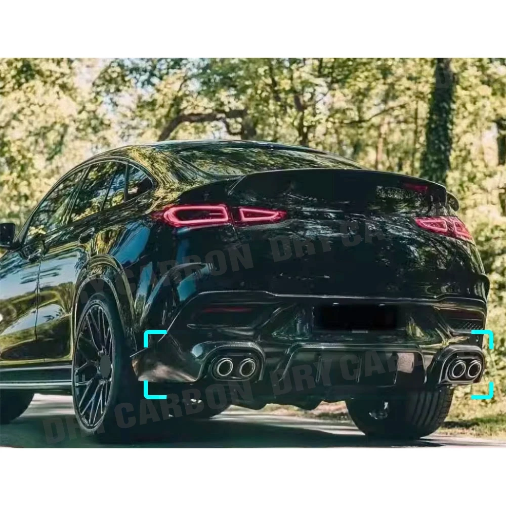 

Задний диффузор-спойлер с выхлопом для Mercedes-Benz GLE Class C167 GLE350 GLE53 AMG Sport Coupe 2020-2023, элементы обвеса и отделка кузова