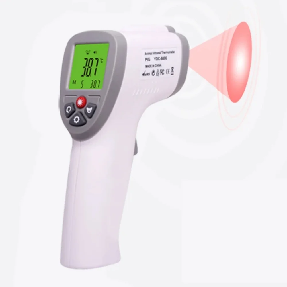 Non-contact Intelligent Electronic Infrared Veterinary Thermometer Dedicated to Animal Temperature Measurement
