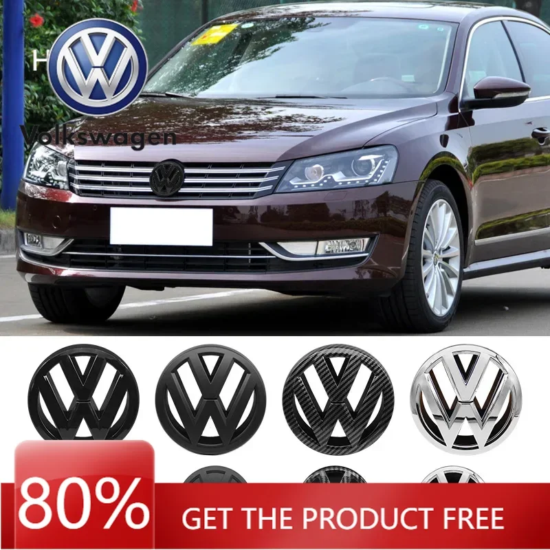 

Наклейки-эмблемы на переднюю решетку и крышку багажника для Volkswagen VW Passat B6 B7 B8 ﻿ 2011-