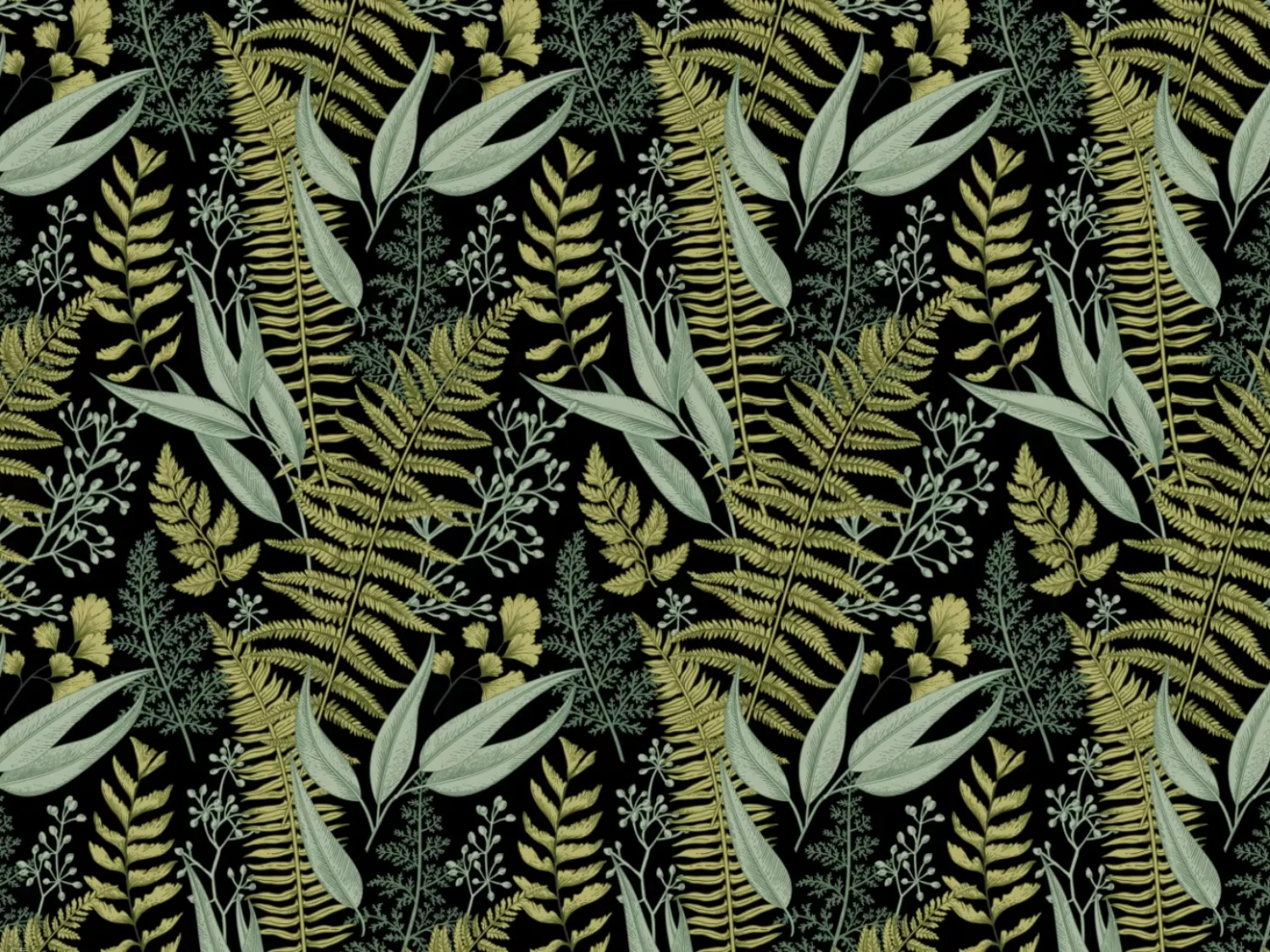 Custom large mural wallpaper Retro fashion banana leaves living room TV Sofa background wall 3d Self adhesive wallpaper painting