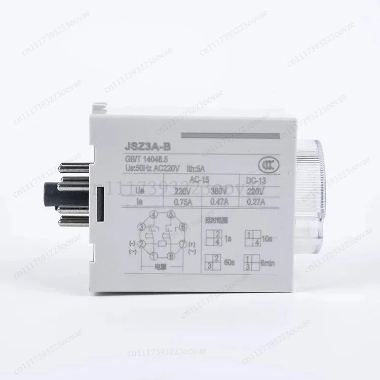 Df ST3P Time Delay Relay JSZ3A-B Timer Switch AC220V DC24V AC110V AC380V AC24V AC36V DC12V Power On Delay Socket