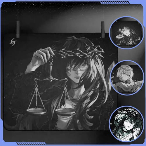 Alfombrilla de ratón Aimstar Thorn para juegos, alfombrilla de ratón antideslizante de 3,5mm de medio suave para deportes electrónicos Fps, accesorios para juegos, alfombrilla de ratón personalizada