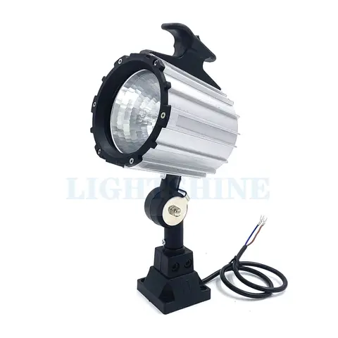 선반 CNC 머시닝 센터 방수 램프 램프 공작 기계 작업 램프 24v 36v 220v 할로겐 램프