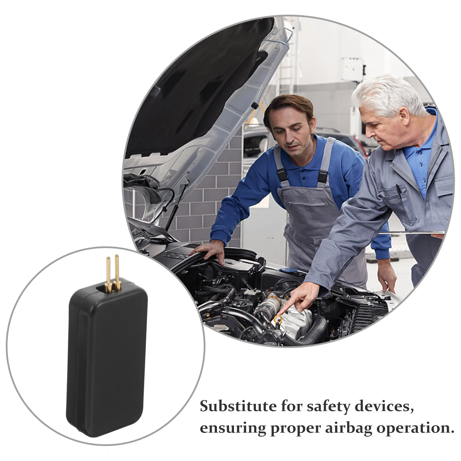 

Car Airbag Replacement Tools Repair Simulator Copper Tester Automotive Airbag Tools Efficient Fix Universal Diagnostic Device