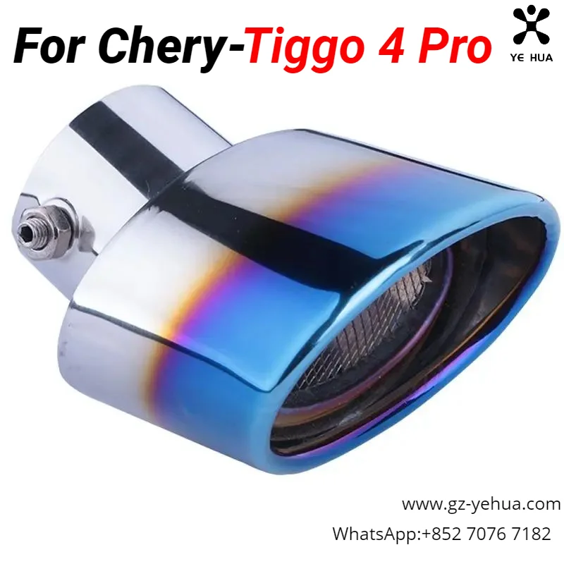 For Chery Tiggo 4 Pro 2020 2023 Stainless Steel Exhaust Pipe Silencer Exhaust Hood Automobiles Parts  Accesorios Para Auto Tools