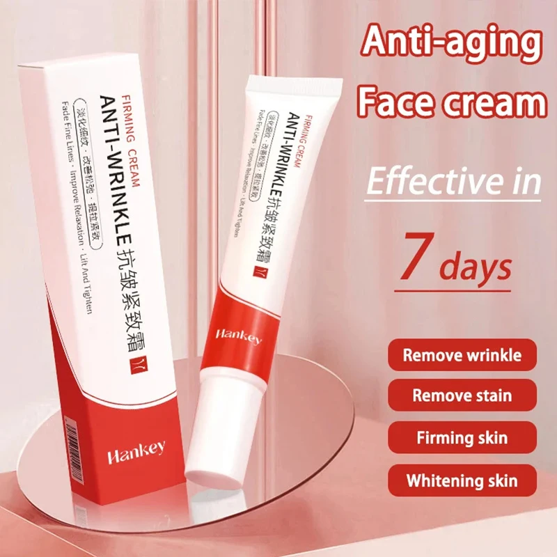 20g Instant Wrinkle Remover Face Cream Moisturizing Brighten Tighten Cream Anti Wrinkle Firming Fade Fine Lines Face Skin Care