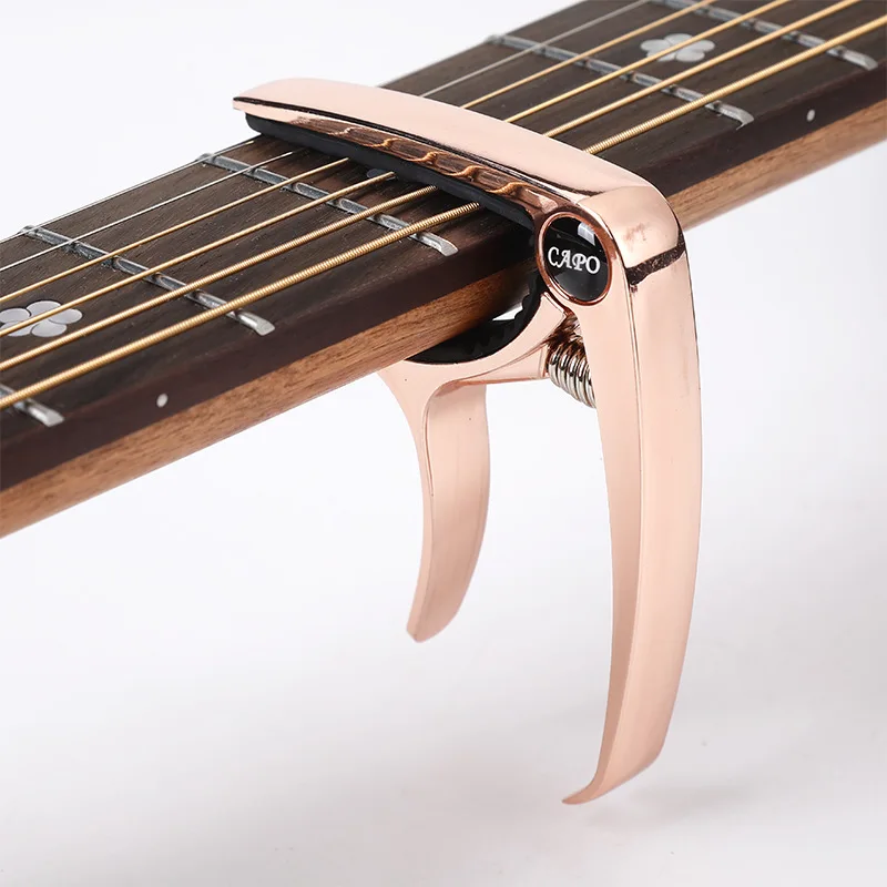 Guitar Capo Metal 1PCS Aluminum Alloy Guitar Tuner Clamp Professional Key Trigger Capo For Acoustic Electric Musical Instruments