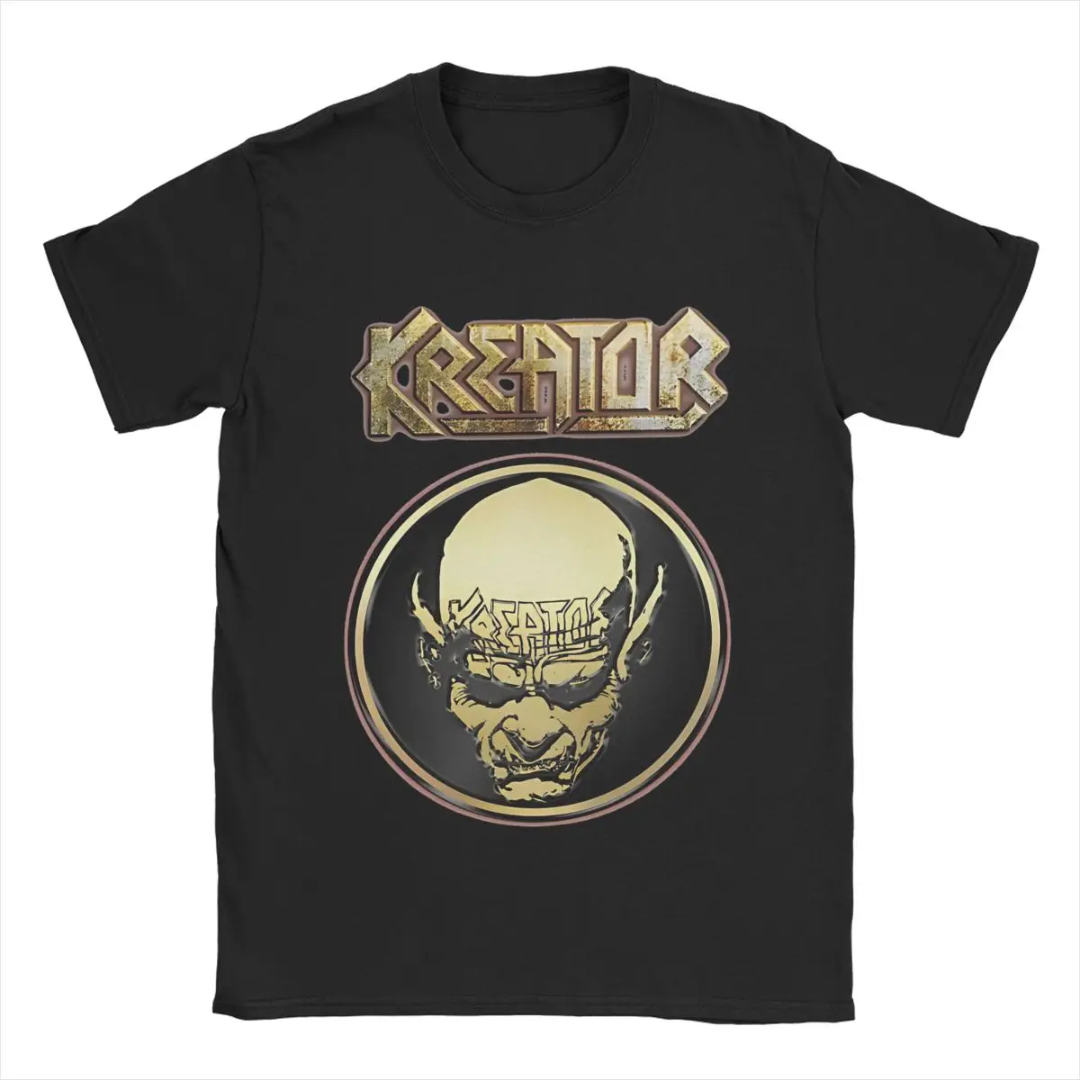 Kreator Band Ra Doyan Mangan Outfits T-Shirts for Men Women Funny Pure Cotton Summer Clothing