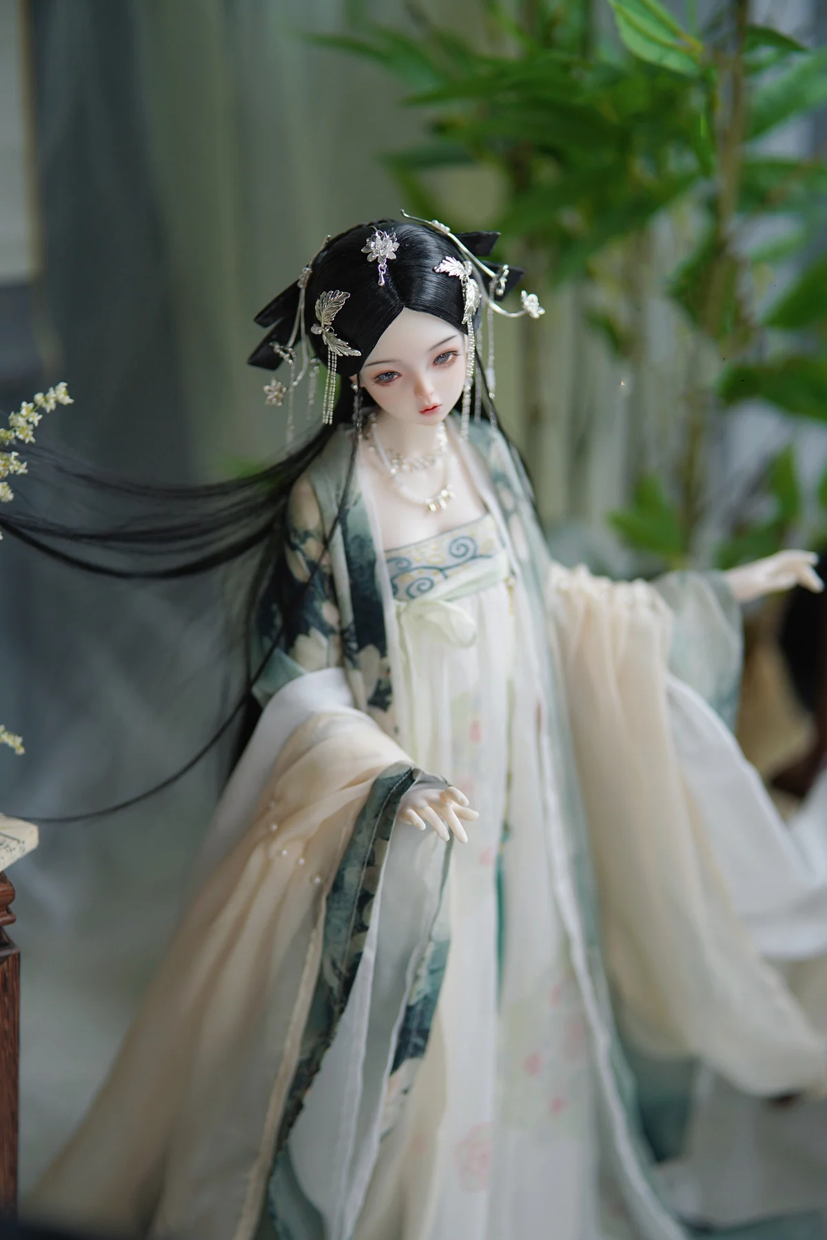 1/4 1/3 BJD Ancient Costume Hanfu Fairy Dress Outfit For BJD/SD MSD SD13 Big Girl SSDF Uncle Doll Clothes Accessories A1663