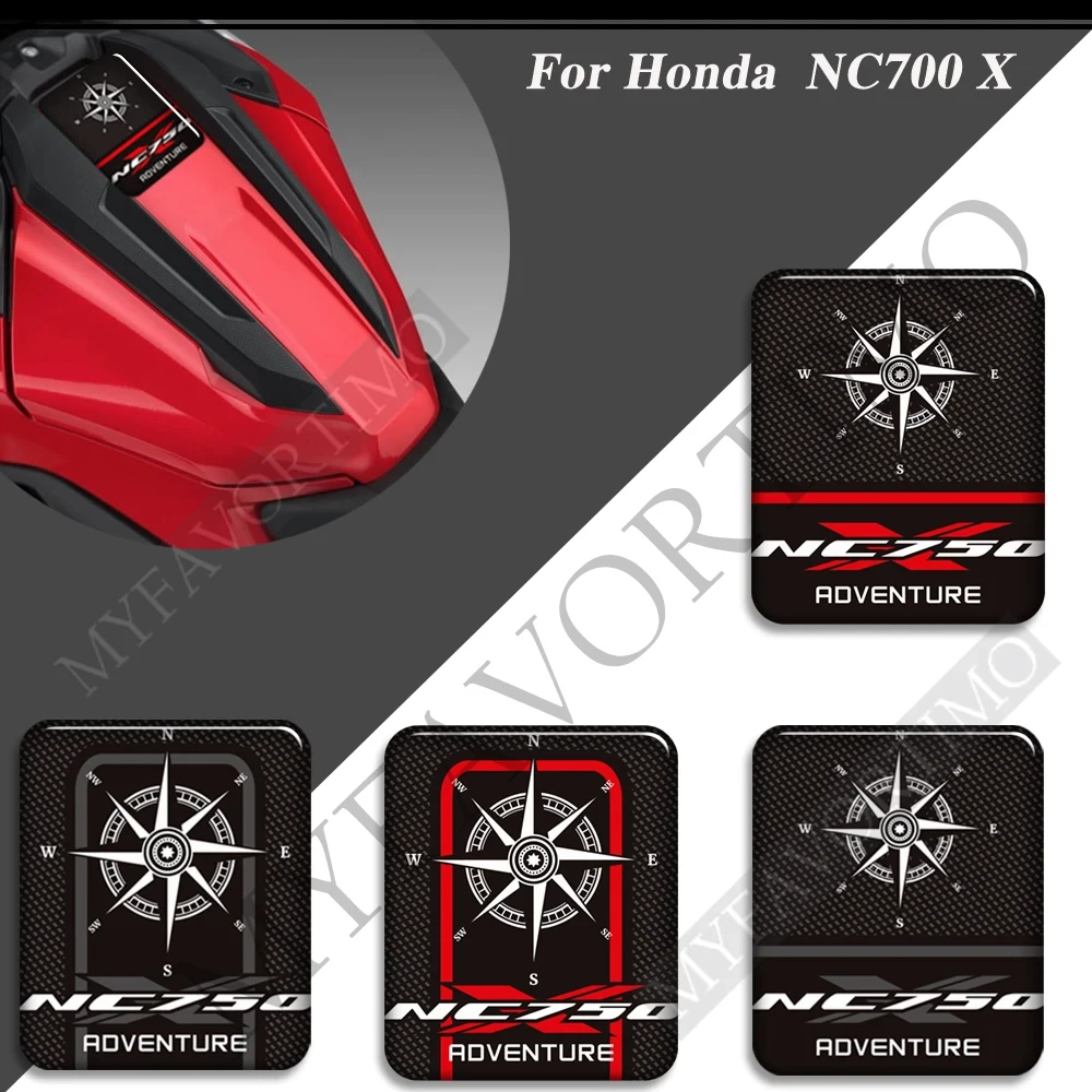 NC750 Fit Honda NC750X 2021 2022 3dสติ๊กเกอร์กาวป้องกันถังPad TankPadการใช้น้ํามันชุดเข่า