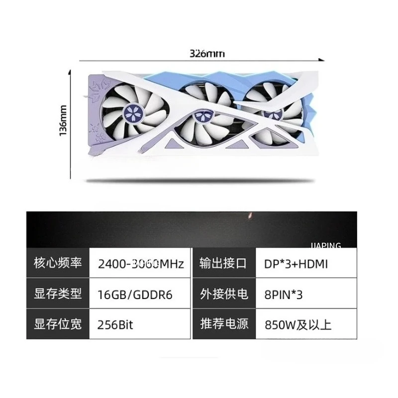 مناسبة لـ Tarjeta Grafica para juegos de escritorio RTX5060، 9060، 9070،