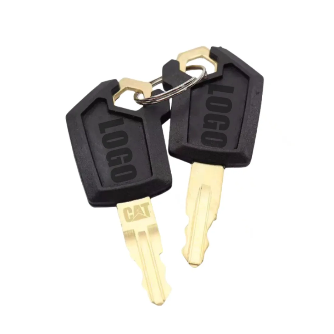 Universal Key 2Pcs Heavy Equipment Ignition Loader Dozer Key 5P8500 For Caterpillar Excavator accessories Switches