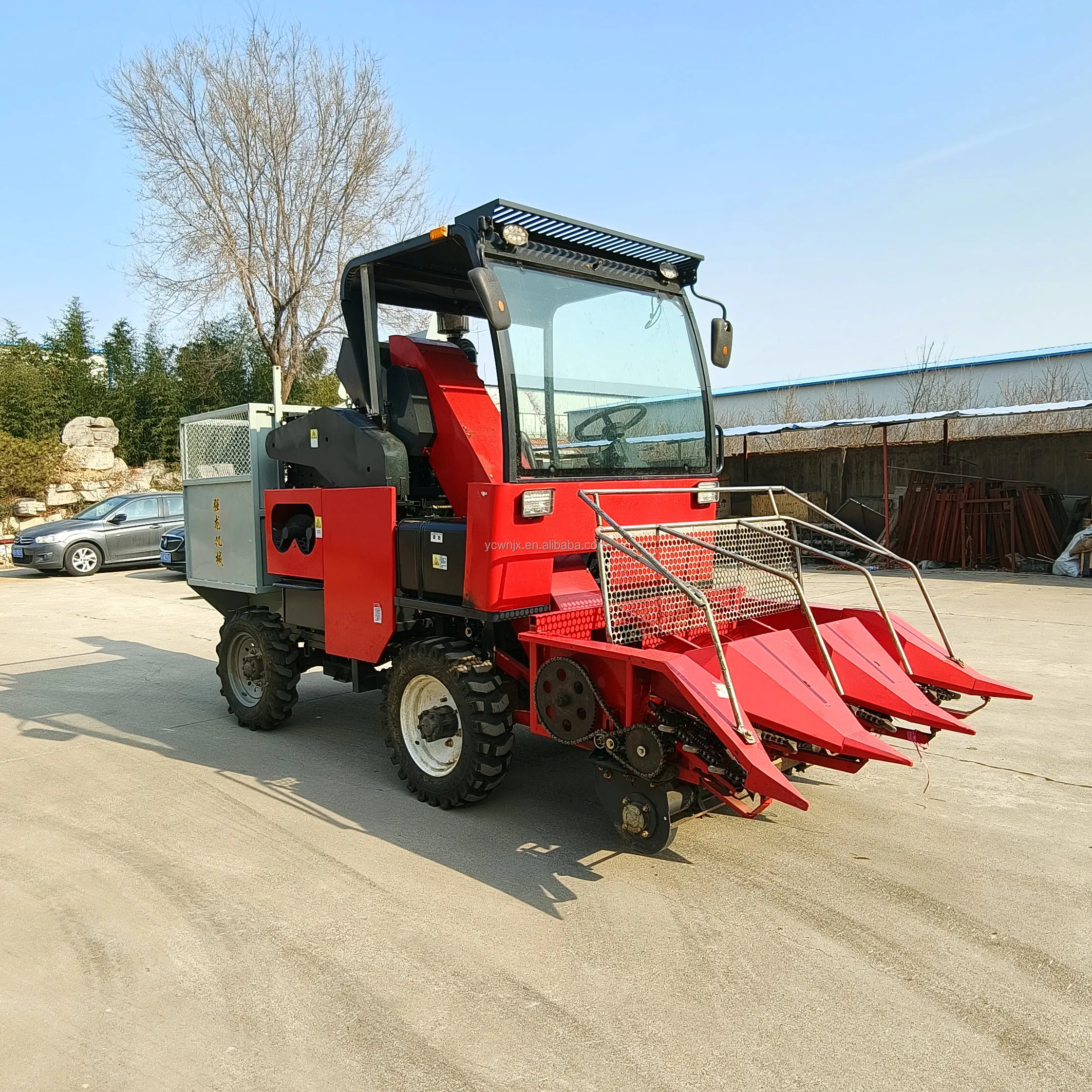 Heavy Duty Corn Harvester Farm Tractor Implements Corn Harvester Machine China Corn Combine Harvester