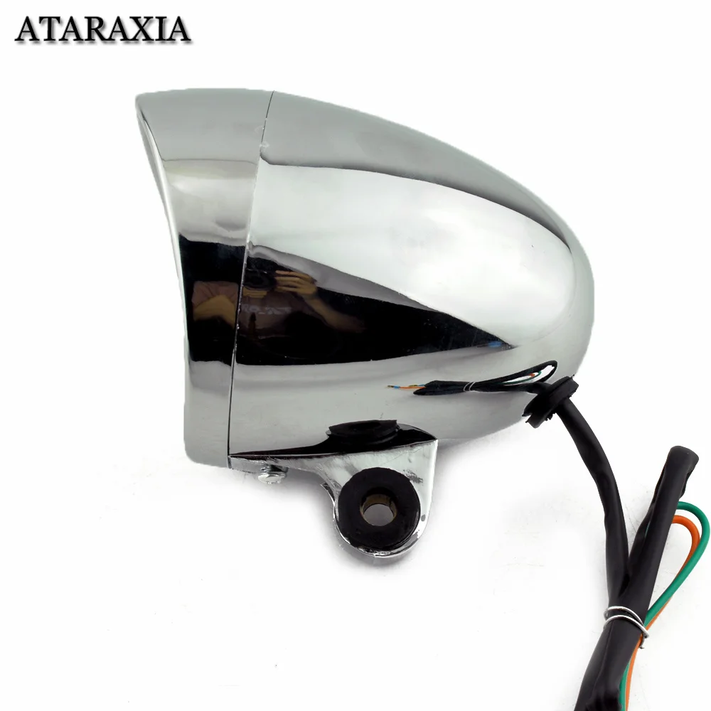 Motorcycle Front Headlight LED Bulbs Super Bright Driving Headlamp Dustproof Waterproof Motorbike Daytime Running Fog Light