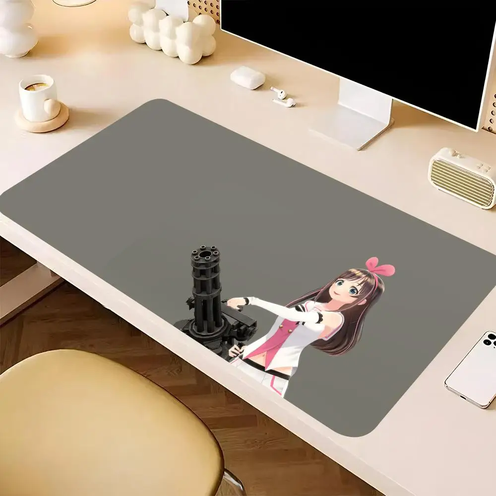 Ai kizuna ai1 Mouse Pad besar, Mousepad besar Gaming Compute Gamer PC alas Mouse Keyboard