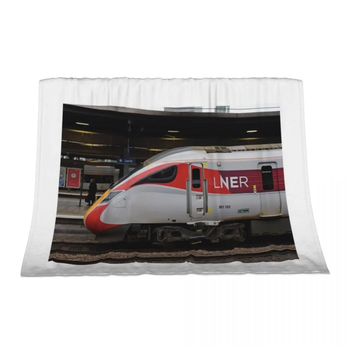

LNER Azuma high speed train Throw Blanket Thermals For Travel Custom Vintage Blankets