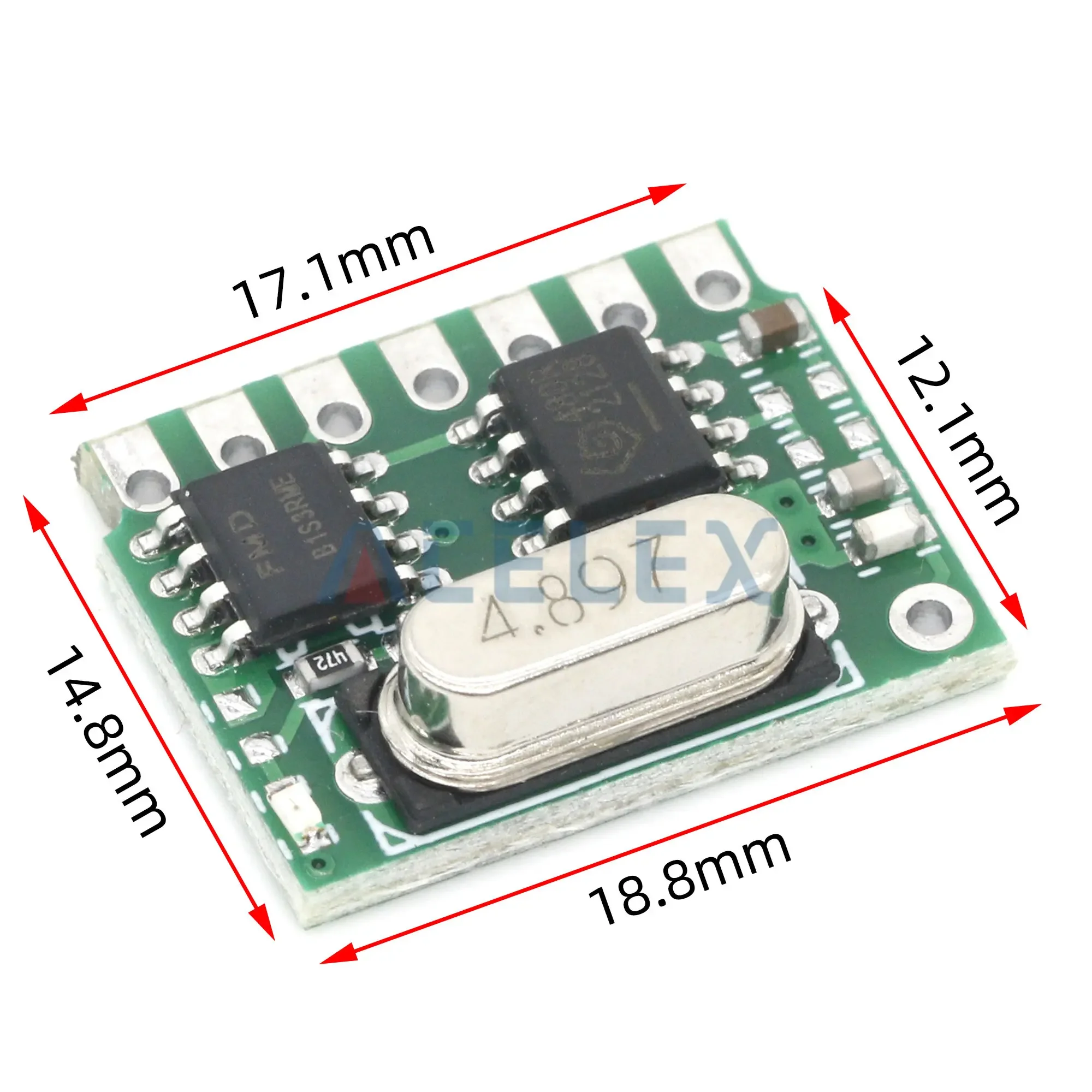 315MHz/433MHz learning remote controller receives and decode module to support PT2272 multiple modes of operation