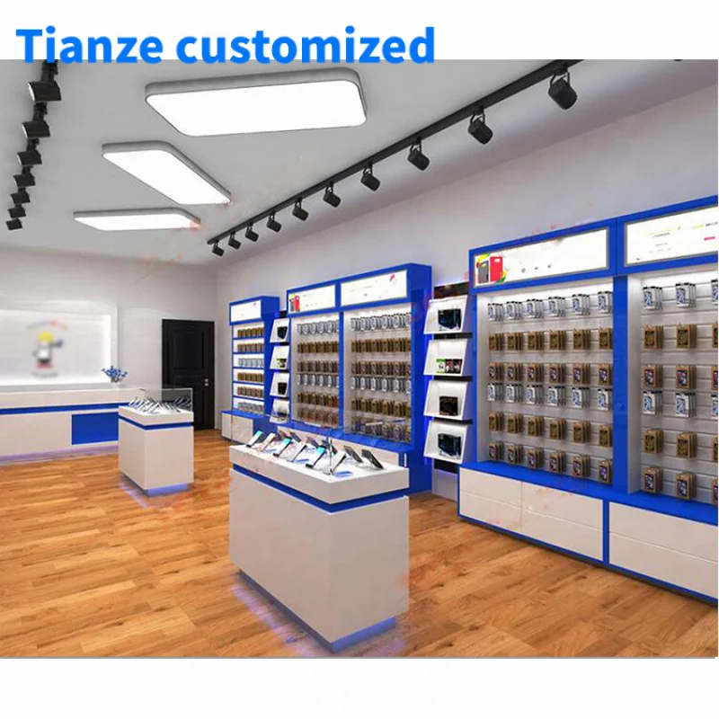 (Customized) Phone Store Display Interior Design Cell Phone Store Displays Fixtures