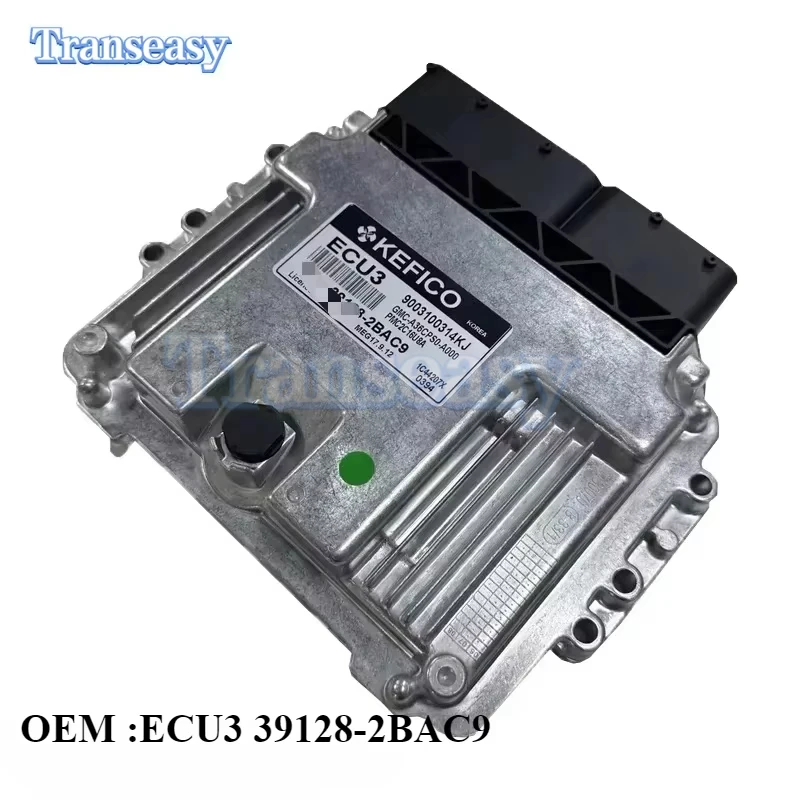 ECU3 39128-2BAC9 Car Engine Computer Board Electronic Control Unit Fits For Hyundai MEG17.9.12