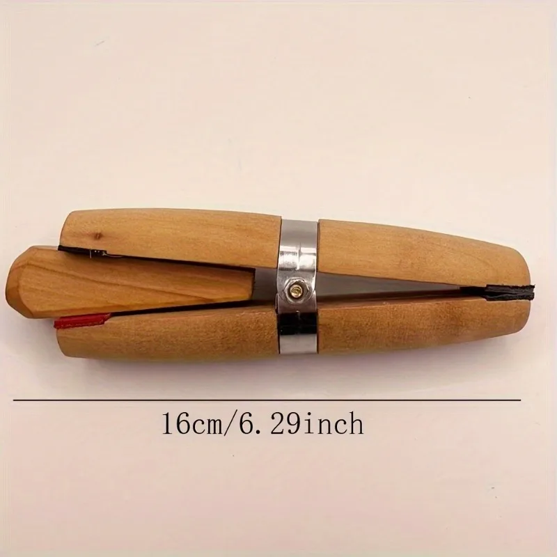 1 مجموعة خشبية حلقة المشبك حامل المهنية مقاعد البدلاء مجوهرات كماشة أداة يدوية لصنع المجوهرات نحت الحجر وإصلاح. #4