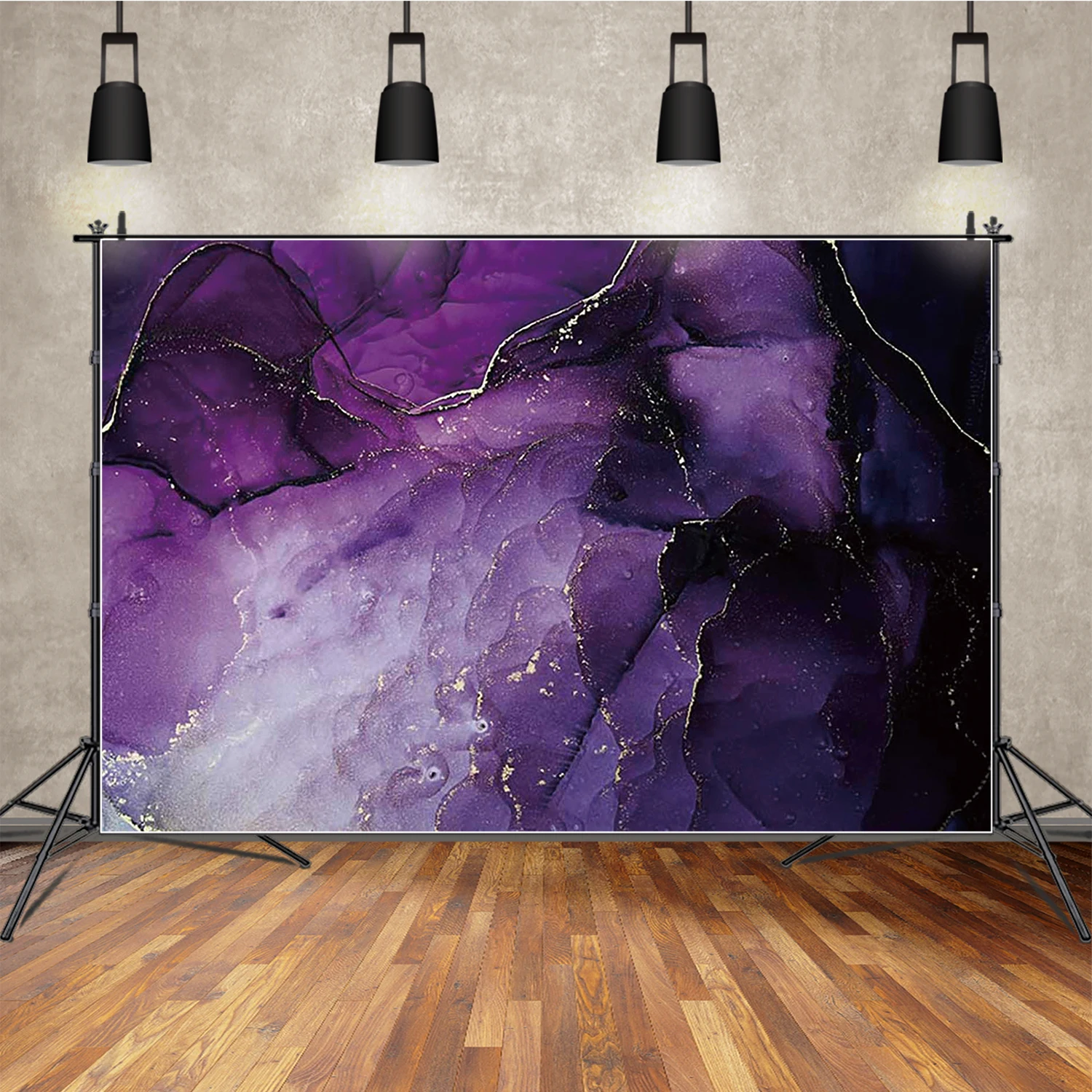 MOON.QG mélange fluide toile de fond personnalisée marbre feuille d'or Textures fond pour photographies bébé douche photographie accessoires