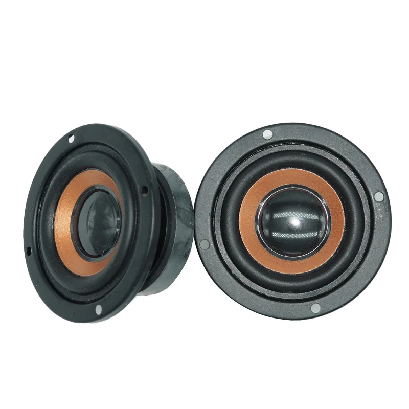 2 parlantes de 63mm, 4 ohmios, 5W, subwoofer, núcleo magnético de 45, altavoz redondo de graves, DIY, mini altavoz Bluetooth portátil 3