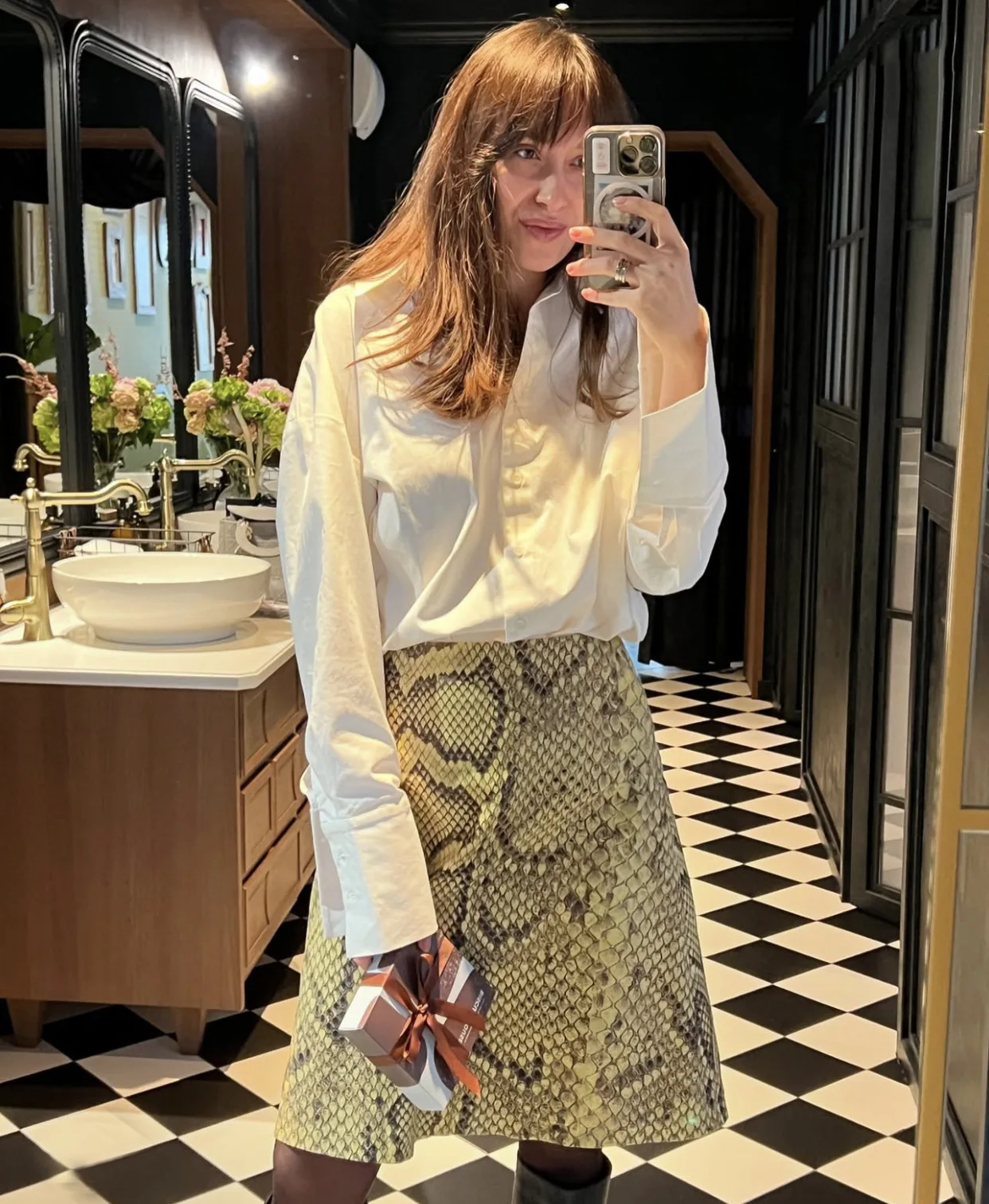 여성용 여름 패션 스커트 하이웨이스트 뱀피 무늬 스트레이트 스커트 슬림 롱 스트릿웨어 여성 스커트