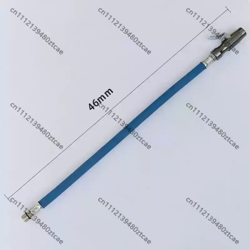 Brass Self-locking Tire Air Chuck German Style Inflation Nozzle Connector Tyre Pressure Gauge Hose Replacement Parts