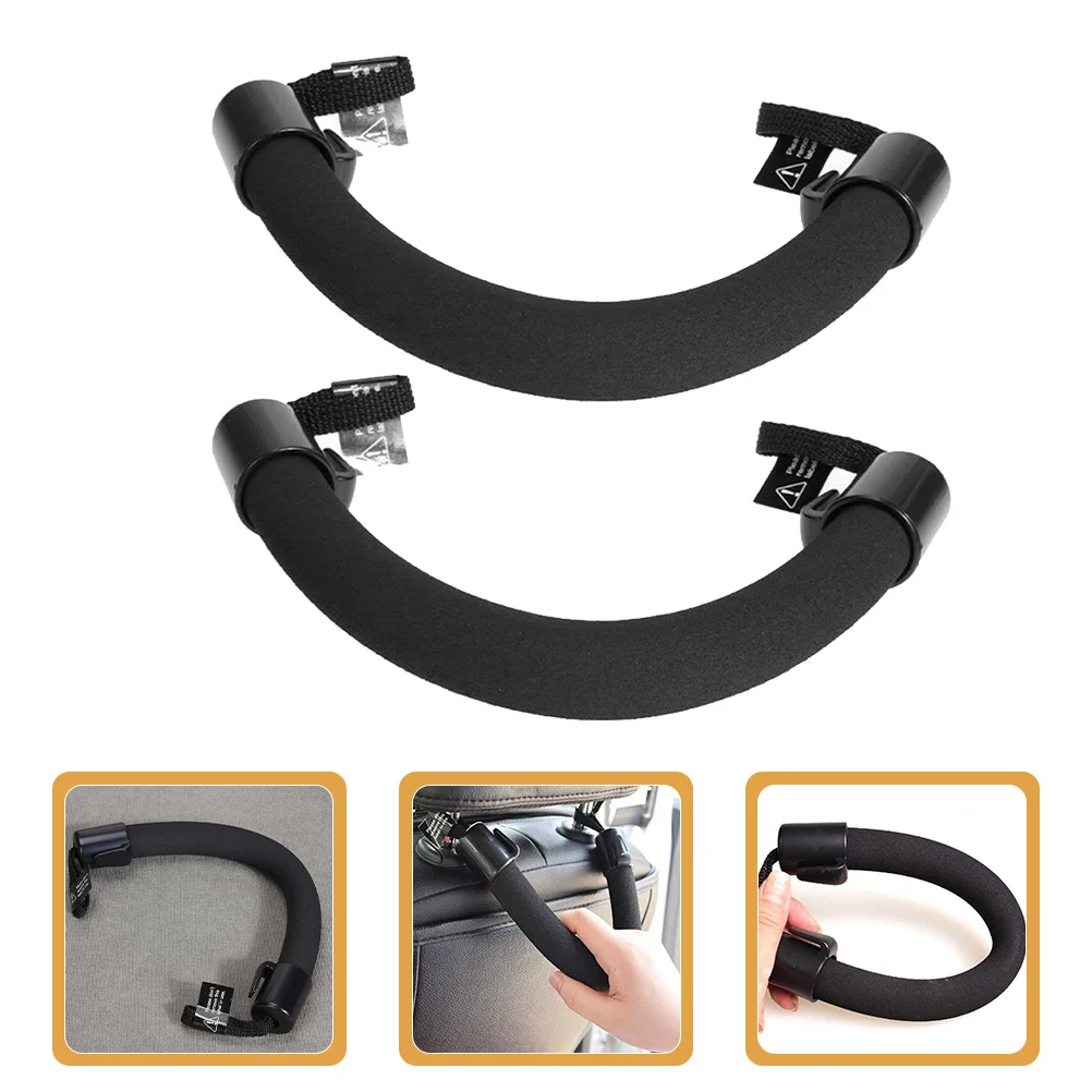 

2Pcs Car Seat Back Handles Lightweight Headrest Grab Straps Vehicle Seat Grip Car Assist Device Elderly Grab Handle