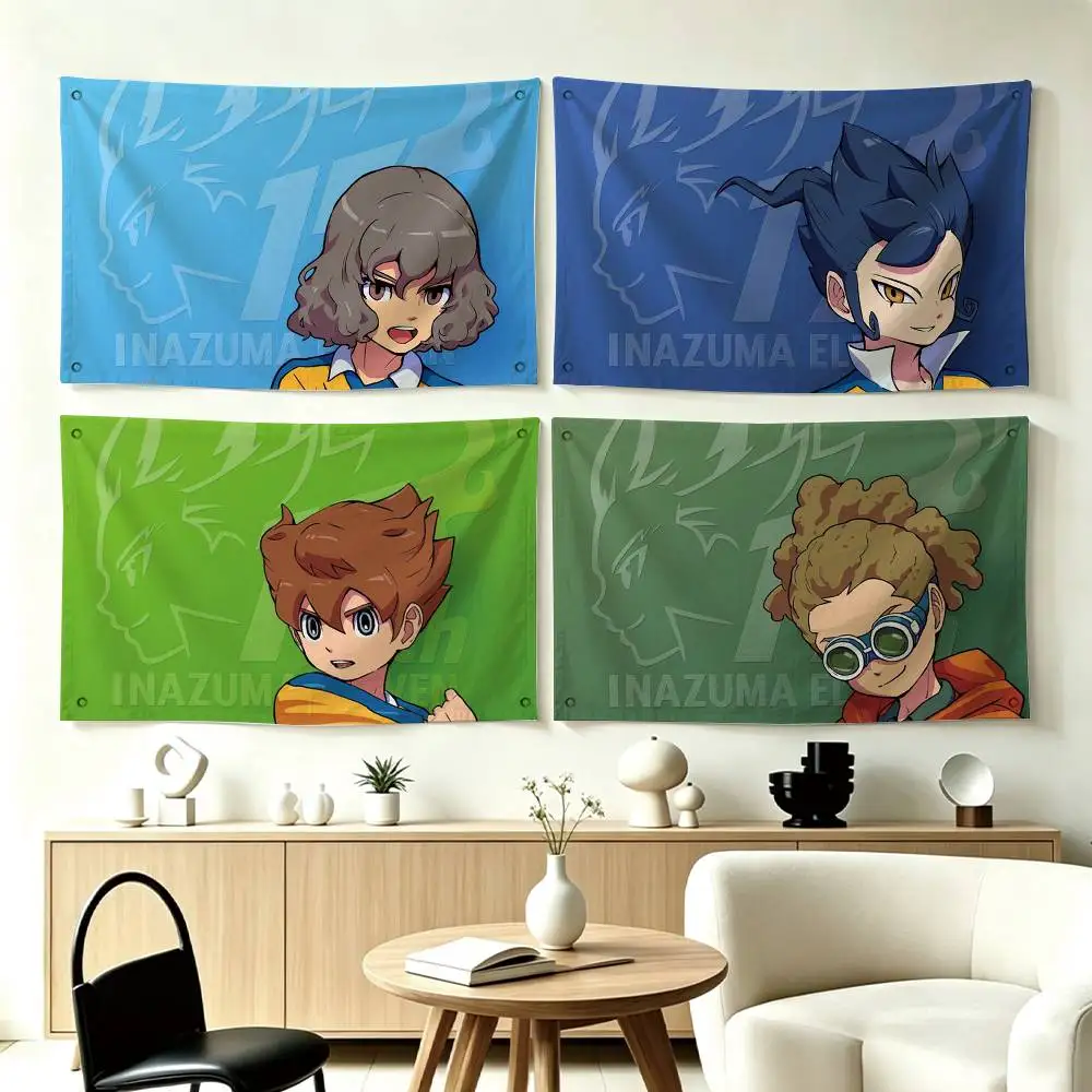 Cool Football-l InazumaS Eleven 11 Flag Suitable For Party Club Outdoor Interior Wall Decoration Banner Fans Gift