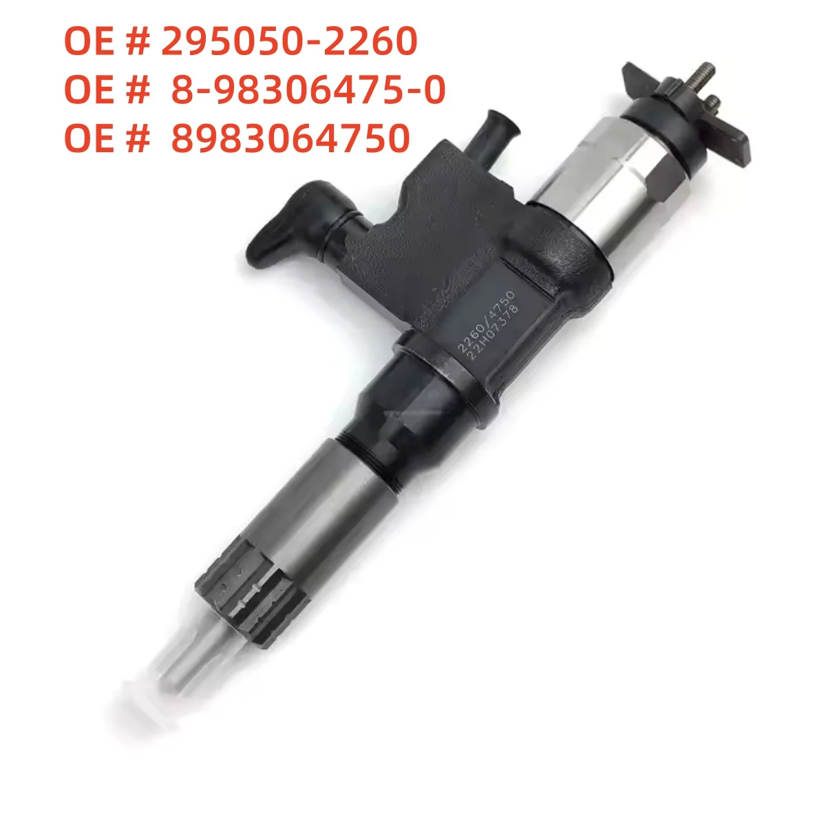 

High Quality 295050-2260 8-98306475-0 8983064750 Common Rail Injector Diesel Injector for ISUZU 4HK1 6HK1