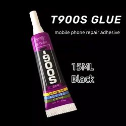 Korea Ungrade Phone Repair Black Glue T900S High Strength 15ML For Mobile Screen Warping Frame Gluing Eco-friendly Slow Drying