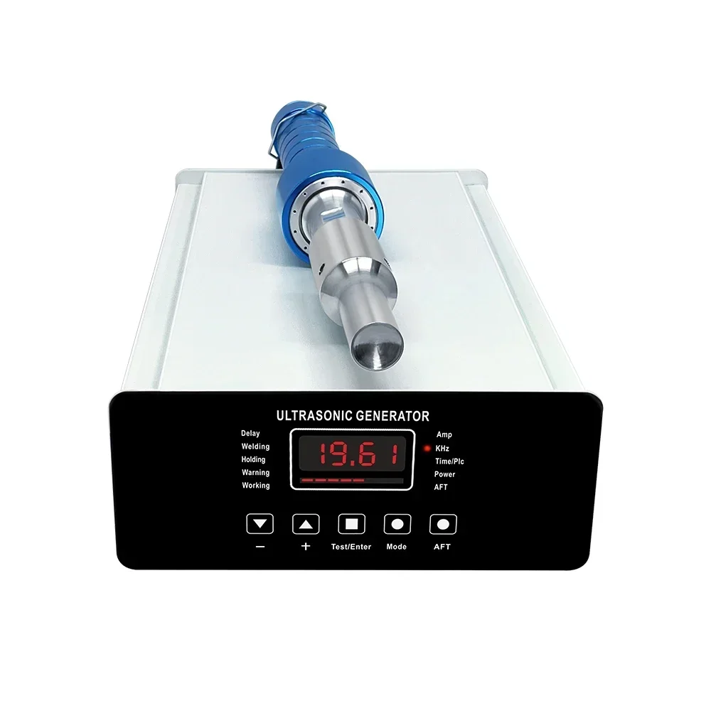 Manufacturer Price Hand Held Ultrasound Ultrasonic Welding Equipment For Shrink Film Fabric Riviting Welder factory outlet
