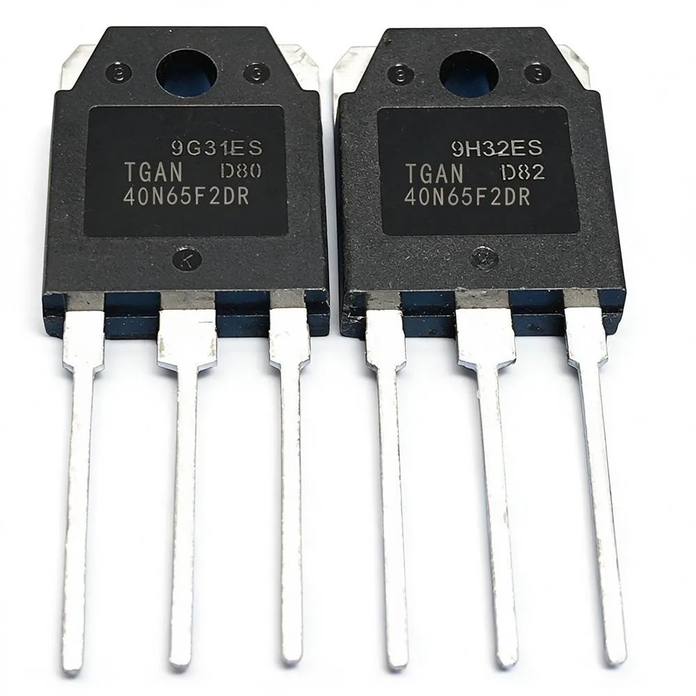 5PCS TGAN40N65F2DR 34NM60N STW34NM60N 600V 29A FGH30N6S2D NCE75H21T 210A75V 3122V SI3122V 30V 2A INF60N001 1NF60N001