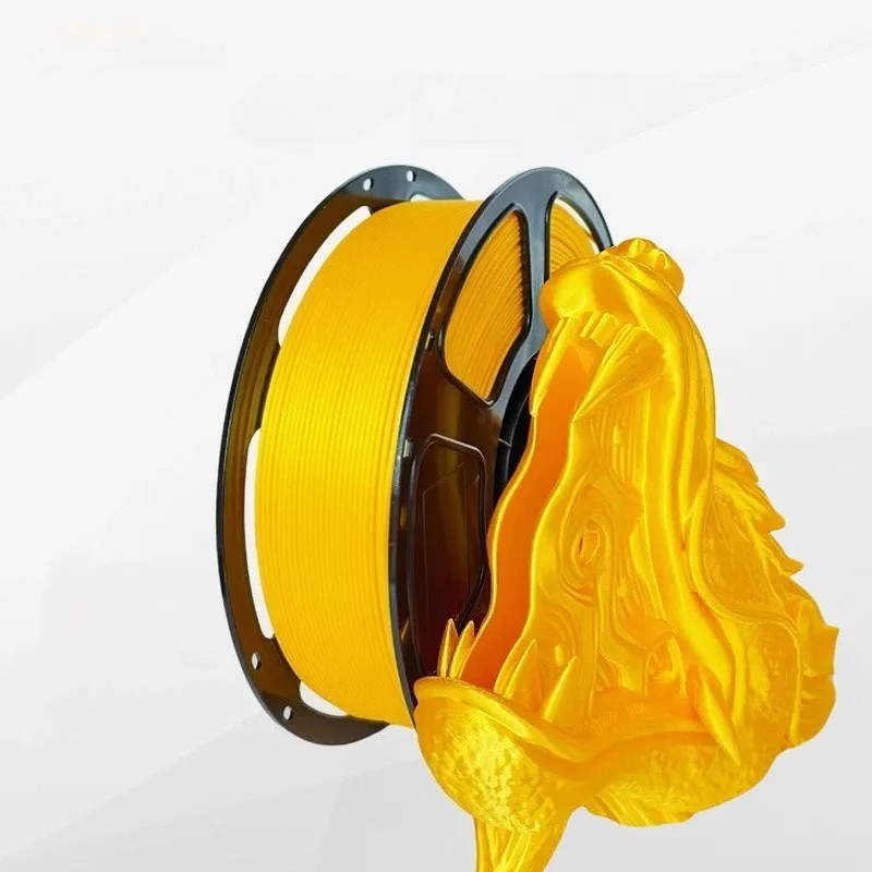 3D Printing Filament PLA 1KG 330m Gold Metallic Color Monochrome For 3D Printers