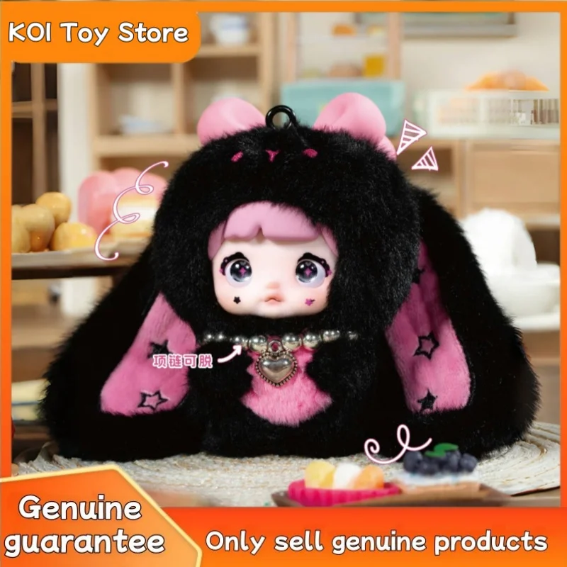 NUEVA muñeca de vinilo auténtica de la serie Nommi V8 del conejito del amor del bebé, caja ciega de moda Kawaii, colgante de juguete de moda, regalo misterioso para Amiga