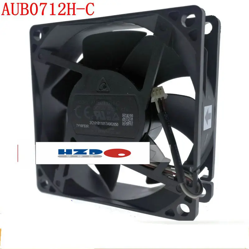 

AUB0812H-E AUB0712HH-C cooling fan Delta 7025 8025 12v project cooler AUB0712H-C