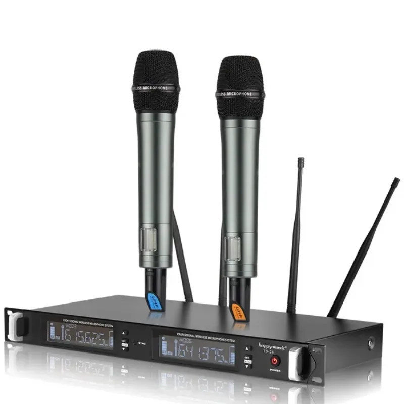SKM3002D Professional Microfone Profissional Uhf Wireless Handheld Microphone for Karaoke Stage Church Micro Sans Fil Microfones