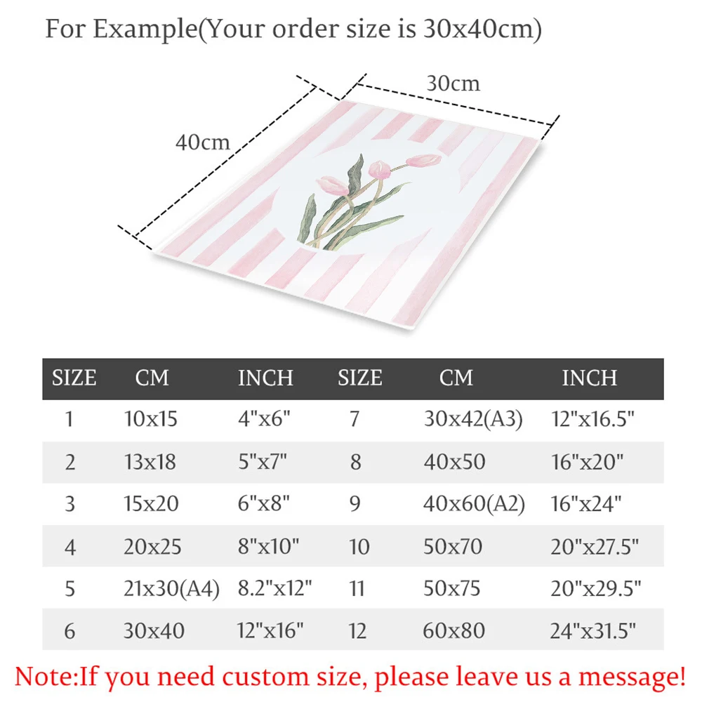 Pink Bow Wall Art Set Of 3 Striped Floral Prints Tulips Watercolors Preppy Room Decor Aesthetic Posters for Dorm Living Room